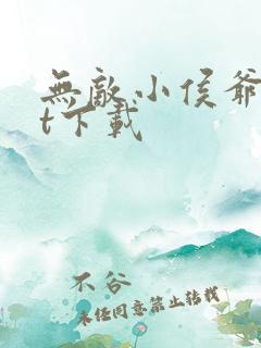 无敌小侯爷txt下载