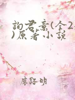 询君意(全2册)原著小说