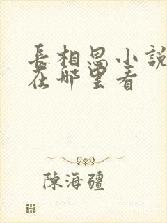 长相思小说原著在哪里看