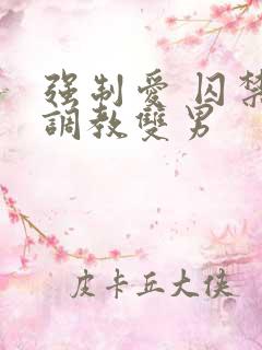 强制爱 囚禁 调教双男