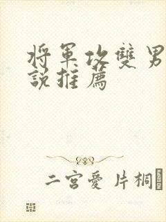 将军攻双男主小说推荐