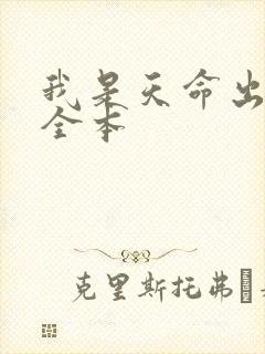我是天命出马仙全本
