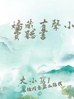 娇藏有声小说免费听书