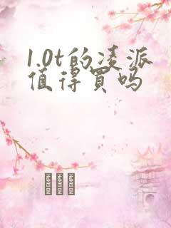 1.0t的凌派值得买吗