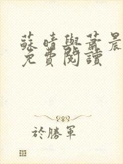 苏晴与萧晨兵王免费阅读