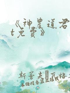 《神农道君txt免费》