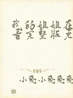 我的姐姐在线观看完整版免费高清