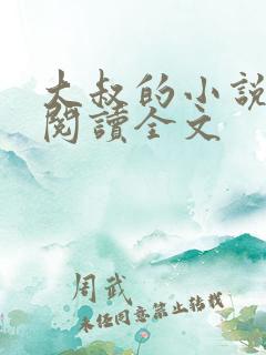 大叔的小说免费阅读全文