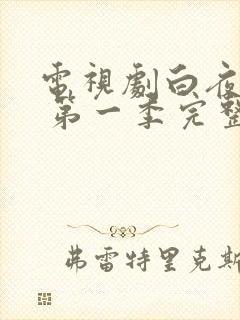 电视剧白夜追凶 第一季完整版免费观看全集