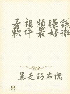 看视频赚钱哪个软件最好微信提现的