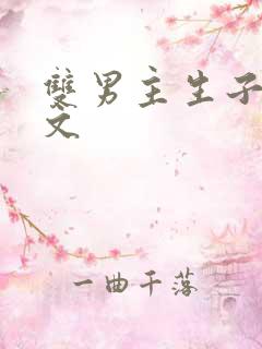 双男主生子高干文