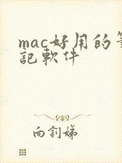 mac好用的笔记软件