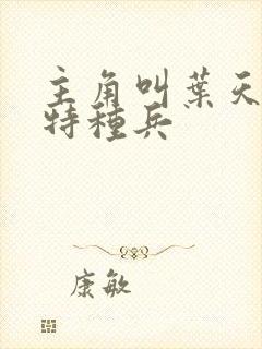 主角叫叶天明的特种兵