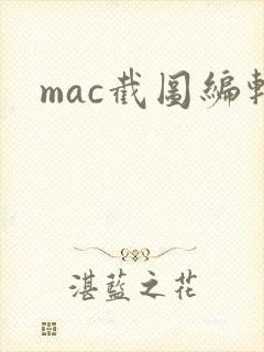 mac截图编辑