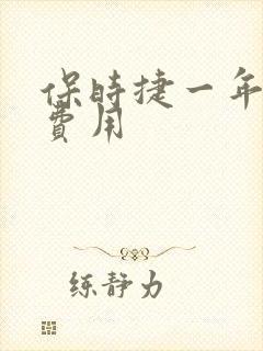 保时捷一年养车费用