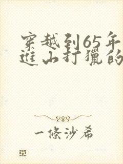 穿越到65年代进山打猎的小说