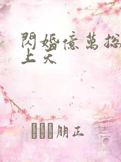 闪婚亿万总裁宠上天