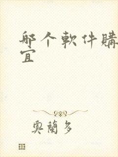 哪个软件购车便宜