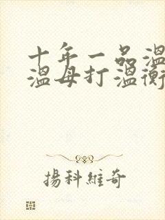 十年一品温如言温母打温衡