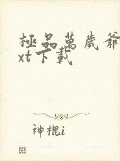 极品万岁爷 txt下载