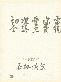 初次爱你电视剧全集免费观看高清在线