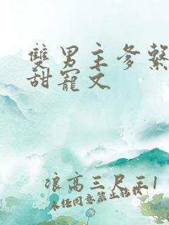 双男主爹系男友甜宠文