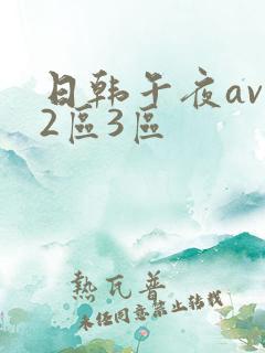 日韩午夜av一2区3区