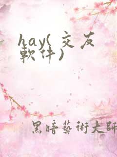 hay( 交友软件)
