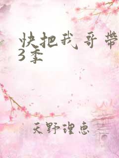 快把我哥带走第3季