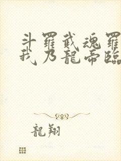 斗罗武魂罗三炮我乃龙帝临世