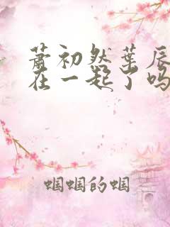 萧初然叶辰最后在一起了吗