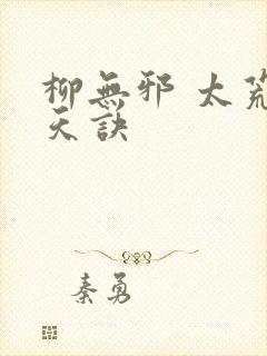 柳无邪 太荒吞天诀