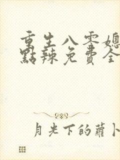 重生八零媳妇有点辣免费全文阅读