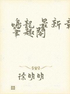 鸣龙 最新章节笔趣阁