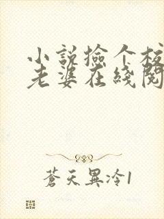 小说捡个校花做老婆在线阅读