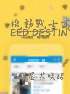 机动战士高达SEED DESTINY ASTRAY免费阅读