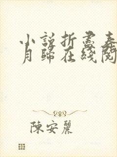 小说折尽春风待月归在线阅读