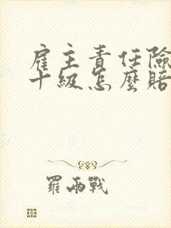 雇主责任险伤残十级怎么赔付的