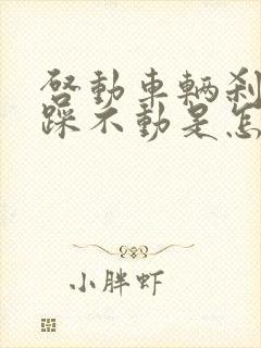 启动车辆刹车硬踩不动是怎么回事