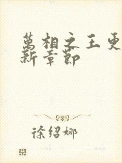 万相之王更新最新章节