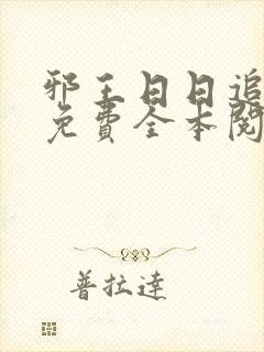 邪王日日追妻忙免费全本阅读