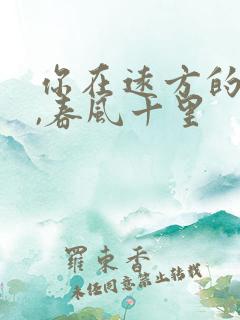 你在远方的山上,春风十里