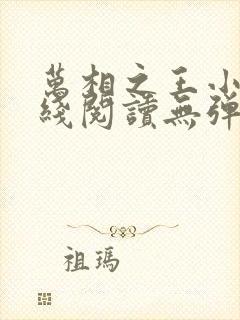 万相之王小说在线阅读无弹窗