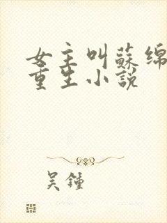 女主叫苏绵绵的重生小说