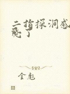 二指探洞感觉要飞了