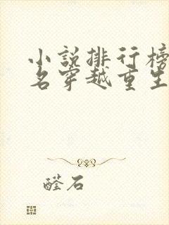 小说排行榜前十名穿越重生