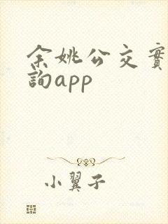 余姚公交实时查询app