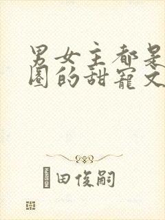 男女主都是娱乐圈的甜宠文