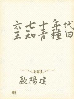 六七十年代双男主知青种田文