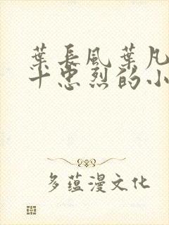 叶长风叶凡一门十忠烈的小说